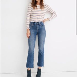 Madewell Cali Demi-Boot jeans, size 25